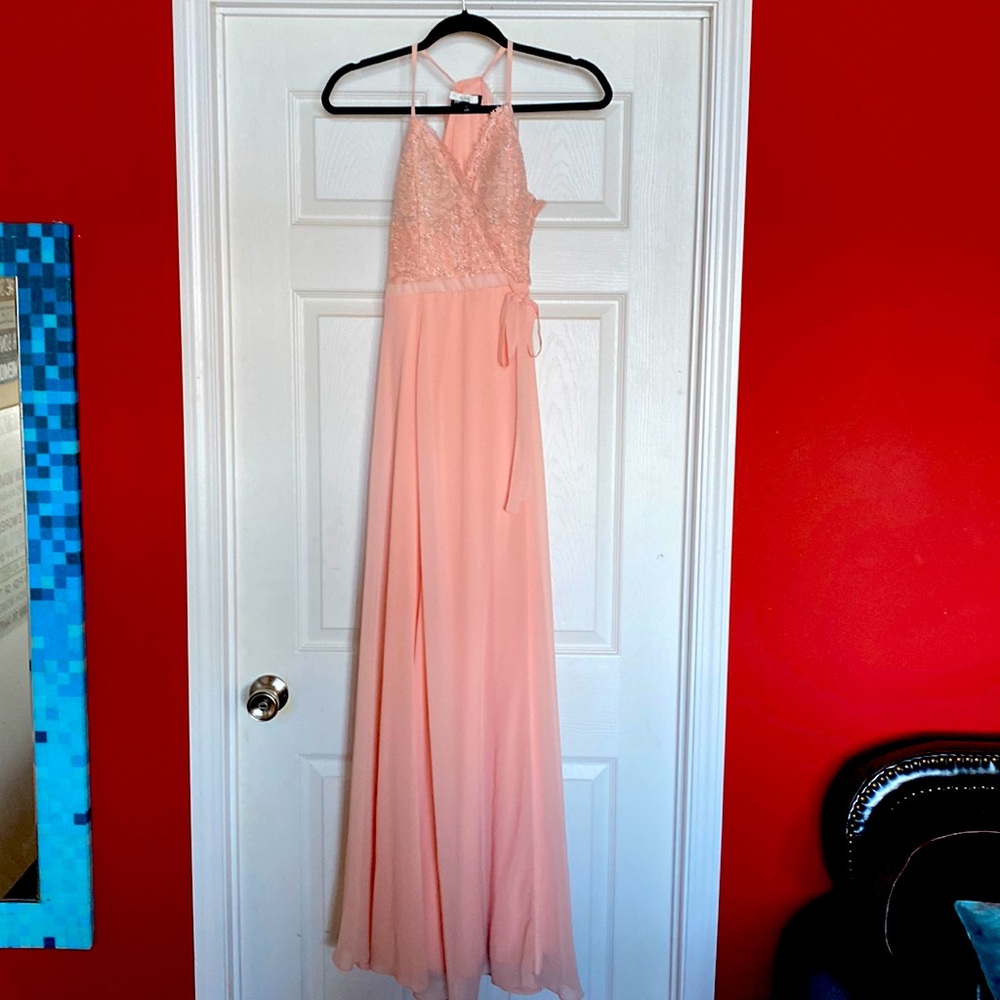 Pink prom dress size 7